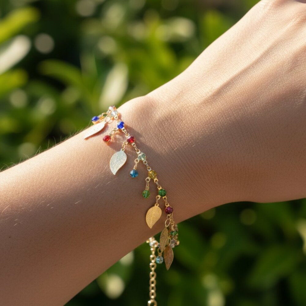 "Trendy Handmade Bracelet – A Thoughtful Gift for Girls & Women | UNVRC1167 - Picture 2 of 2